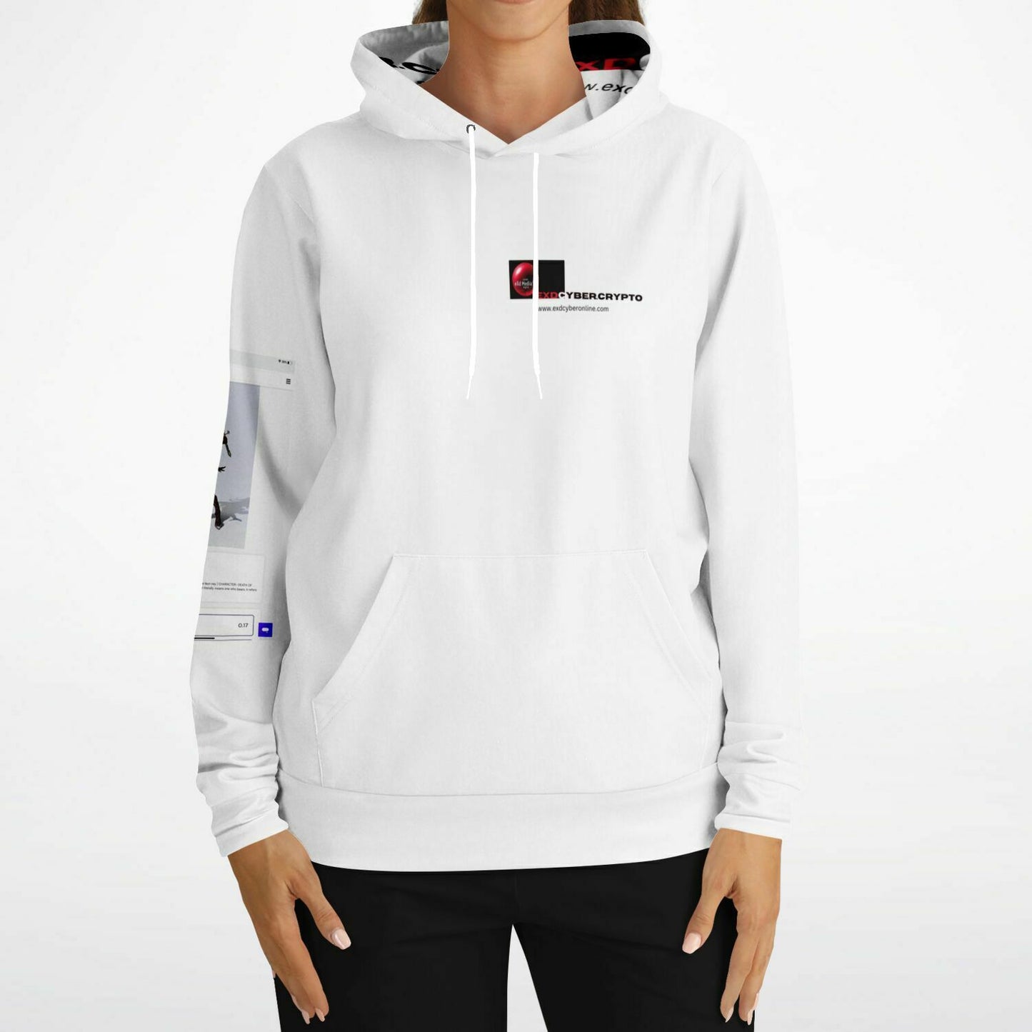 EXDCyber D. O. A. Fan Fashion Hoodie - AOP